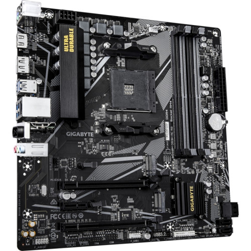 Материнская плата Gigabyte B550M DS3H AC R2 Soc-AM4 AMD B550 4xDDR4 mATX AC`97 8ch(7.1) GbLAN RAID+HDMI+DP Материнская плата Gigabyte B550M DS3H AC R2 Soc-AM4 AMD B550 4xDDR4 mATX AC`97 8ch(7.1) GbLAN RAID+HDMI+DP