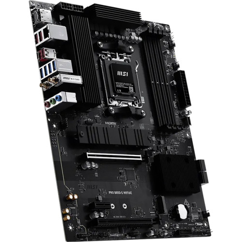 Материнская плата MSI PRO B850-S WIFI6E SocketAM5 AMD B850 4xDDR5 ATX AC`97 8ch(7.1) 2.5Gg RAID+HDMI+DP Материнская плата MSI PRO B850-S WIFI6E SocketAM5 AMD B850 4xDDR5 ATX AC`97 8ch(7.1) 2.5Gg RAID+HDMI+DP