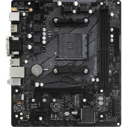 Материнская плата Asrock B550M-HDV Soc-AM4 AMD B550 2xDDR4 mATX AC`97 8ch(7.1) GbLAN RAID+VGA+DVI+HDMI [B550M-HDV]