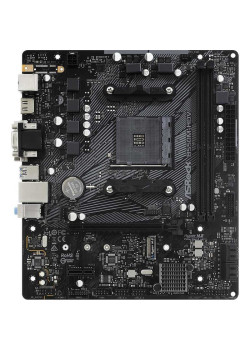Материнская плата Asrock B550M-HDV Soc-AM4 AMD B550 2xDDR4 mATX AC`97 8ch(7.1) GbLAN RAID+VGA+DVI+HDMI [B550M-HDV]