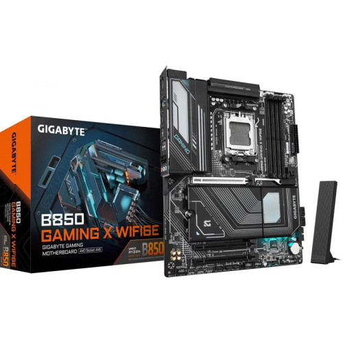 Материнская плата Gigabyte B850 GAMING X WIFI6E SocketAM5 AMD B850 4xDDR5 ATX AC`97 8ch(7.1) 2.5Gg RAID+HDMI [B850 GAMING X WIFI6E]