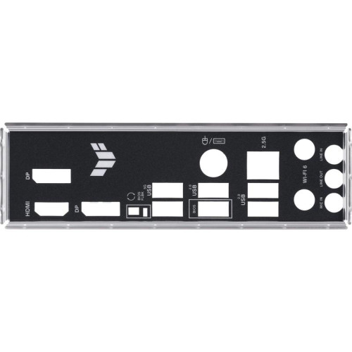 Материнская плата ASUS TUF GAMING A620M-PLUS WIFI SocketAM5 AMD A620 4xDDR5 mATX AC`97 8ch(7.1) 2.5Gg RAID+HDMI+DP [TUF GAMING A620M-PLUS WIFI]