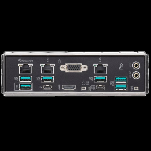 Материнская плата ASUS PRO WS W880-ACE SE LGA 1851 ATX 4xDDR5 3xPCIEx16 4xM.2 Thunderbolt USB-C HDMI VGA 2x2.5GLAN