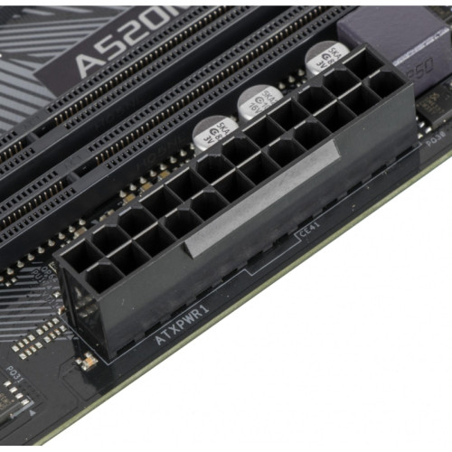 Материнская плата Asrock A520M-HVS Soc-AM4 AMD A520 2xDDR4 mATX AC`97 8ch(7.1) GbLAN RAID+VGA+HDMI [A520M-HVS]
