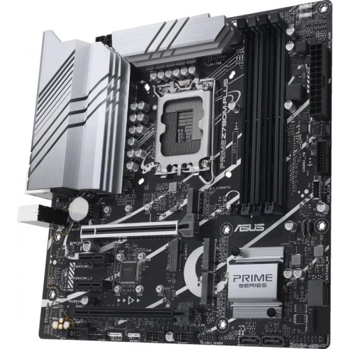 Материнская плата ASUS PRIME Z790M-PLUS Soc-1700 Intel Z790 4xDDR5 mATX AC`97 8ch(7.1) GbLAN RAID+HDMI+DP [PRIME Z790M-PLUS]