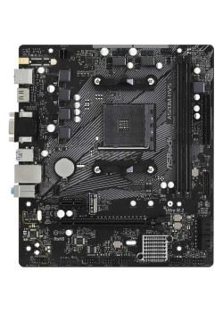 Материнская плата Asrock A520M-HVS Soc-AM4 AMD A520 2xDDR4 mATX AC`97 8ch(7.1) GbLAN RAID+VGA+HDMI [A520M-HVS]
