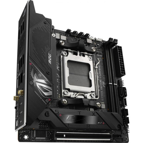 Материнская плата ASUS ROG STRIX B650E-I GAMING WIFI SocketAM5 AMD B650 2xDDR5 mini-ITX AC`97 8ch(7.1) 2.5Gg RAID+HDMI [ROG STRIX B650E-I GAMING WIFI]