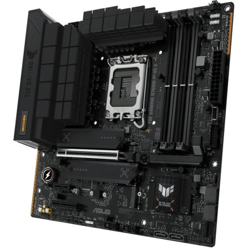 Материнская плата ASUS TUF GAMING B760M-PLUS II Soc-1700 Intel B760 4xDDR5 mATX AC`97 8ch(7.1) 2.5Gg RAID+HDMI+DP [TUF GAMING B760M-PLUS II]