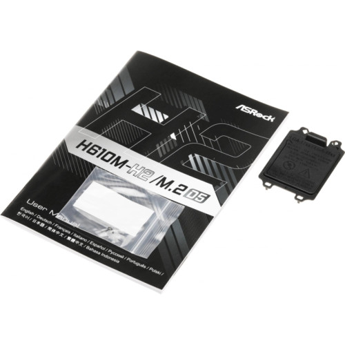 Материнская плата Asrock H610M-H2/M.2 D5 Soc-1700 Intel H610 2xDDR5 mATX AC`97 8ch(7.1) GbLAN+HDMI [H610M-H2/M.2 D5]