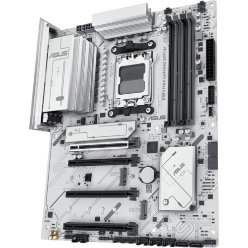 Материнская плата Asus B850 MAX GAMING WIFI W SocketAM5 AMD B850 4xDDR5 ATX AC`97 8ch(7.1) 2.5Gg RAID+HDMI+DP Материнская плата Asus B850 MAX GAMING WIFI W SocketAM5 AMD B850 4xDDR5 ATX AC`97 8ch(7.1) 2.5Gg RAID+HDMI+DP