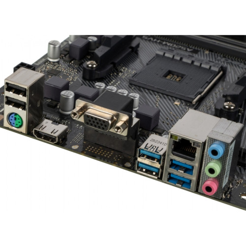 Материнская плата Asrock A520M-HVS Soc-AM4 AMD A520 2xDDR4 mATX AC`97 8ch(7.1) GbLAN RAID+VGA+HDMI [A520M-HVS]