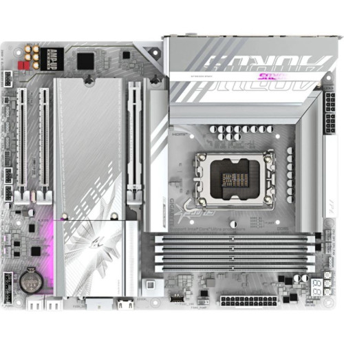 Материнская плата Gigabyte Z890 AORUS ELITE WIFI7 ICE Soc-1851 Intel Z890 4xDDR5 ATX AC`97 8ch(7.1) 2.5Gg RAID+DP