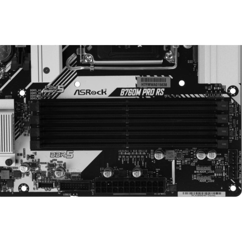 Материнская плата Asrock B760M PRO RS Soc-1700 Intel B760 4xDDR5 mATX AC`97 8ch(7.1) 2.5Gg RAID+HDMI+DP [B760M PRO RS]