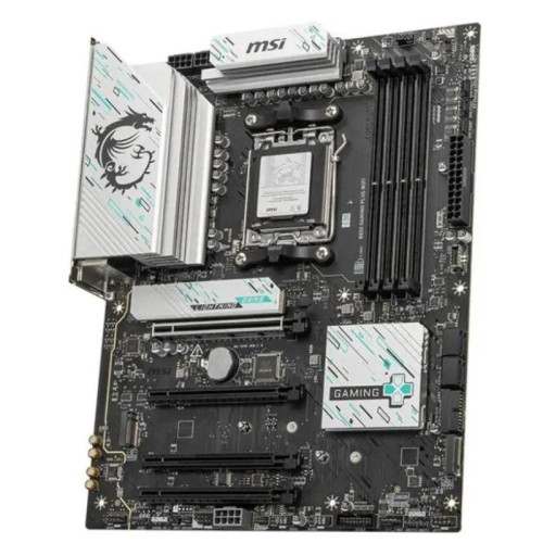 Материнская плата MSI Bad Pack B850 GAMING PLUS WIFI B850, AM5, 4*DDR5, 4*PCIEx16, 3*M.2, 3*TypeC, 1*USB3.2Gen2, 5*USB3.2Gen1, 8*USB2.0, 4*SATA3.0, 5G, DP, ATX, RTL