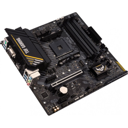 Материнская плата ASUS TUF GAMING A520M-PLUS II Soc-AM4 AMD A520 4xDDR4 mATX AC`97 8ch(7.1) GbLAN RAID+VGA+HDMI+DP [TUF GAMING A520M-PLUS II]