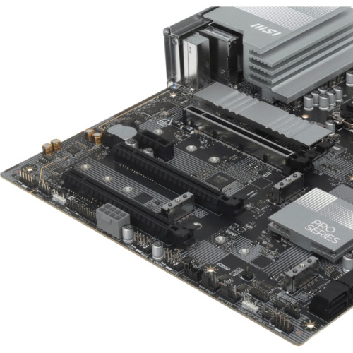 Материнская плата MSI PRO Z890-P WIFI6E Z890, LGA1851, 4*DDR5, 3*PCIEx16, 1*PCIEx1, 4*M.2, 2*TypeC, 1*USB3.2 Gen2, 6*USB3.2 Gen1, 8*USB2.0, 4*SATA3, 5G, DP, HDMI, ATX, RTL