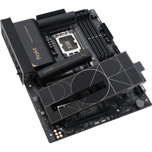 Материнская плата Asus PROART Z890-CREATOR WIFI Soc-1851 Intel Z890 4xDDR5 ATX AC`97 8ch(7.1) 1 x 10Gigabit + 1 x 2.5Gigabit RAID+HDMI+DP