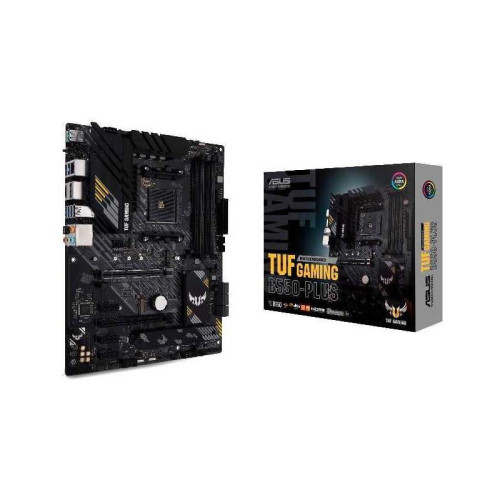 Материнская плата ASUS TUF GAMING B550-PLUS Soc-AM4 AMD B550 4xDDR4 ATX AC`97 8ch(7.1) 2.5Gg RAID+HDMI+DP [TUF GAMING B550-PLUS]