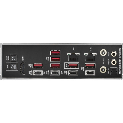 Материнская плата ASUS ROG CROSSHAIR X870E HERO SocketAM5 AMD X870 4xDDR5 ATX AC`97 8ch(7.1) 5Gigabit + 2.5Gigabit Ethernet RAID+HDMI [ROG CROSSHAIR X870E HERO]