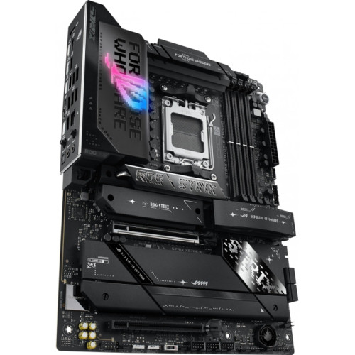 Материнская плата ASUS ROG STRIX X870E-E GAMING WIFI SocketAM5 AMD X870 4xDDR5 ATX AC`97 8ch(7.1) 5Gigabit RAID+HDMI [ROG STRIX X870E-E GAMING WIFI]