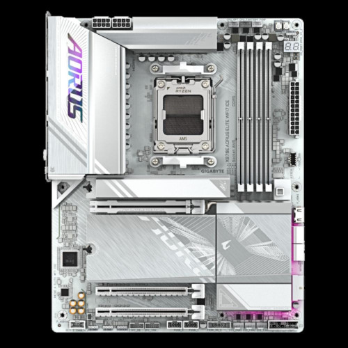 Материнская плата Gigabyte X870E AORUS ELITE WIFI7 ICE, RTL
