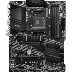 Материнская плата/ MB MSI AMD B550 sAM4, 4xDDR4(128GB), HDMI 2.1/DP, 1xPCIe 4.0x16, 1xPCIe 3.0x16, 2xPCIe 3.0, 1xLAN, 6xSATA 6Gb/s, 2xM.2, 1xUSB-C, 3xUSB 3.2, 4xUSB 2.0, 1xPS/2, ATX