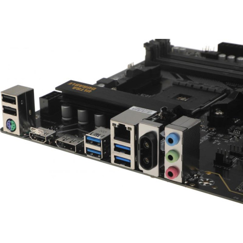 Материнская плата Gigabyte B550M DS3H AC R2 Soc-AM4 AMD B550 4xDDR4 mATX AC`97 8ch(7.1) GbLAN RAID+HDMI+DP