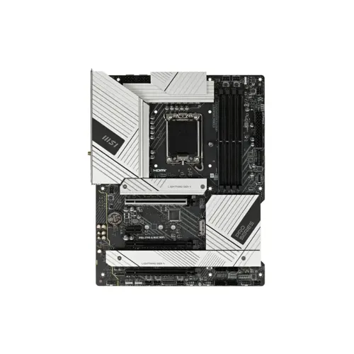 Материнская плата MB MSI INTEL Z790 s1700, 4xDDR5(256GB), HDMI 2.1/DP, 1xPCIe 5.0x16, 1xPCIe 4.0x16, 1xPCIe 3.0x16, 1xPCIe 3.0, 1xLAN (2.5GbE), Wi-Fi, BT, 6xSATA 6Gb/s, 4xM.2, 1xUSB-C, 5xUSB 3.2, 2xUSB 2.0, ATX