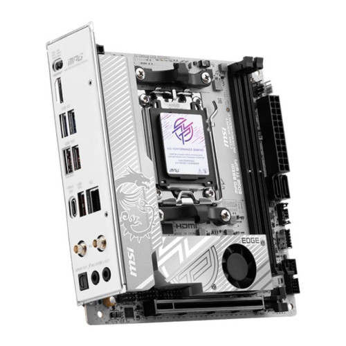 Материнская плата MSI MPG B850I EDGE TI WIFI SocketAM5 AMD B850 2xDDR5 mini-ITX AC`97 8ch(7.1) 5Gigabit RAID+HDMI