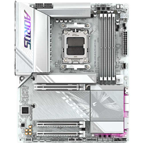Материнская плата/ X870E A ELITE WF7 ICE
