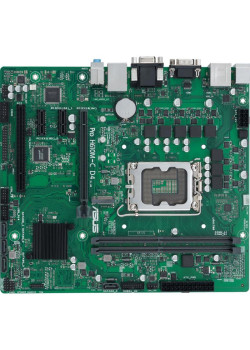 Материнская плата ASUS PRO H610M-C D4-CSM Soc-1700 Intel H610 2xDDR4 mATX AC`97 8ch(7.1) GbLAN+VGA+HDMI+DP [PRO H610M-C D4-CSM]