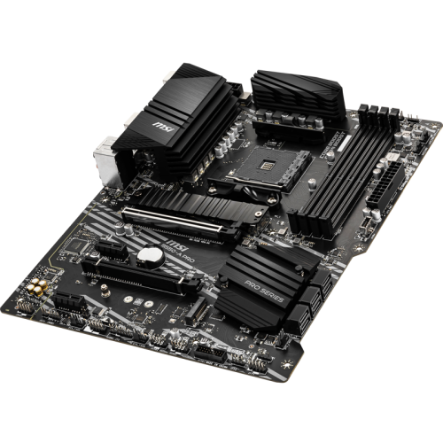 Материнская плата/ MB MSI AMD B550 sAM4, 4xDDR4(128GB), HDMI 2.1/DP, 1xPCIe 4.0x16, 1xPCIe 3.0x16, 2xPCIe 3.0, 1xLAN, 6xSATA 6Gb/s, 2xM.2, 1xUSB-C, 3xUSB 3.2, 4xUSB 2.0, 1xPS/2, ATX