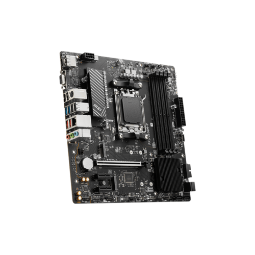 Материнская плата/ MB MSI AMD B650 sAM5, 4xDDR5(256GB), D-SUB/HDMI 2.1/DP, 1xPCIe 4.0x16, 2xPCIe 3.0, 1xLAN (2.5GbE), 4xSATA 6Gb/s, 2xM.2, 4xUSB 3.2, 4xUSB 2.0, 1xPS/2, mATX