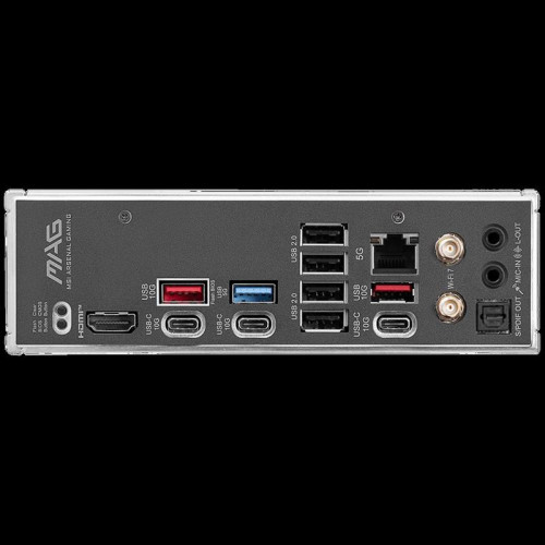 Материнская плата MSI MAG B850 TOMAHAWK MAX WIFI  SocketAM5 AMD B850 4xDDR5 ATX AC`97 8ch(7.1) 5Gigabit RAID+HDMI