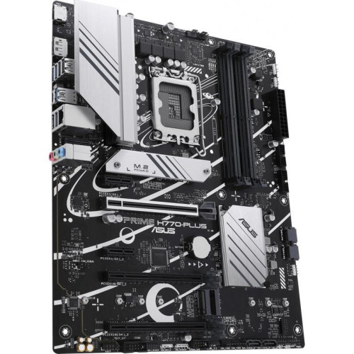 Материнская плата ASUS PRIME H770-PLUS Soc-1700 Intel H770 4xDDR5 ATX AC`97 8ch(7.1) 2.5Gg RAID+HDMI+DP [PRIME H770-PLUS]