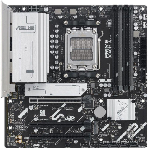 Материнская плата ASUS PRIME B840M-A-CSM AM5 mATX 4xDDR5 3xPCIEx16 3xM.2 USB-C 2xDP HDMI 2.5GLAN