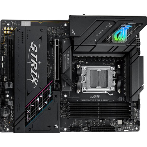 Материнская плата Asus ROG STRIX B850-F GAMING WIFI SocketAM5 AMD B850 4xDDR5 ATX AC`97 8ch(7.1) 2.5Gg RAID+HDMI+DP
