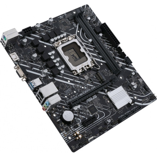 Материнская плата ASUS PRIME H610M-K D4 Soc-1700 Intel H610 2xDDR4 mATX AC`97 8ch(7.1) GbLAN+VGA+HDMI [PRIME H610M-K D4]