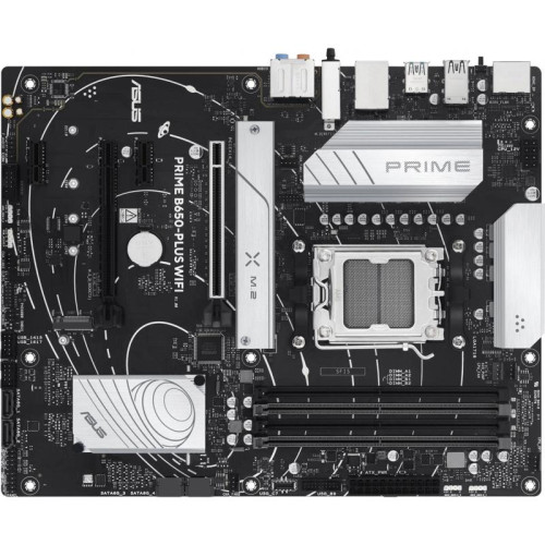 Материнская плата Asus PRIME B650-PLUS WIFI SocketAM5 AMD B650 4xDDR5 ATX AC`97 8ch(7.1) 2.5Gg RAID+HDMI+DP