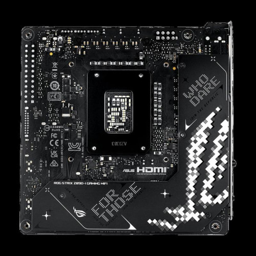 Материнская плата ASUS ROG STRIX Z890-I GAMING WIFI LGA1851 mini-ITX 2xDDR5 PCIEx16 2xM.2 2xThunderbolt USB-C HDMI 2.5GLAN Wi-Fi 7
