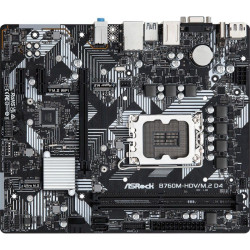 Материнская плата Asrock B760M-HDV/M.2 D4 Soc-1700 Intel B760 2xDDR4 mATX AC`97 8ch(7.1) GbLAN RAID+VGA+HDMI+DP [B760M-HDV/M.2 D4]