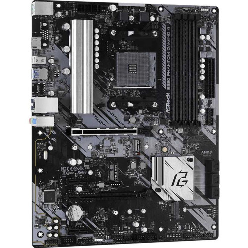 Материнская плата Asrock B550 PHANTOM GAMING 4 Soc-AM4 AMD B550 4xDDR4 ATX AC`97 8ch(7.1) GbLAN RAID+HDMI [B550 PHANTOM GAMING 4]