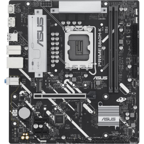 Материнская плата Asus PRIME B860M-K Soc-1851 Intel B860 2xDDR5 mATX AC`97 8ch(7.1) 2.5Gg RAID+HDMI+DP Материнская плата Asus PRIME B860M-K Soc-1851 Intel B860 2xDDR5 mATX AC`97 8ch(7.1) 2.5Gg RAID+HDMI+DP