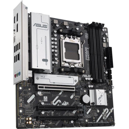 Материнская плата ASUS PRIME B840M-A-CSM AM5 mATX 4xDDR5 3xPCIEx16 3xM.2 USB-C 2xDP HDMI 2.5GLAN