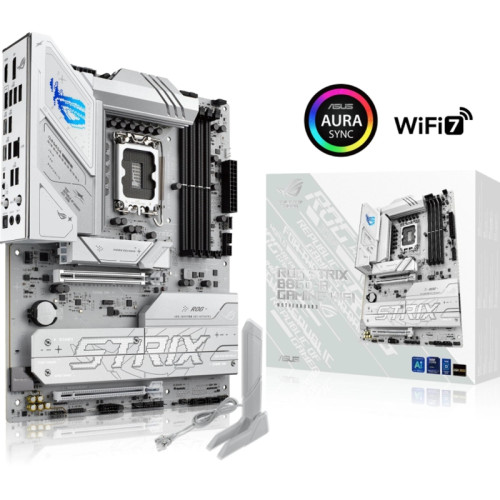 Материнская плата Asus ROG STRIX B860-A GAMING WIFI Soc-1851 Intel B860 4xDDR5 ATX AC`97 8ch(7.1) 2.5Gg RAID+HDMI+DP