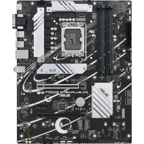 Материнская плата ASUS PRIME B760-PLUS D4 Soc-1700 Intel B760 4xDDR4 ATX AC`97 8ch(7.1) 2.5Gg RAID+VGA+HDMI+DP [PRIME B760-PLUS D4]