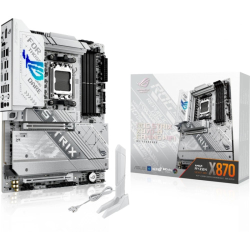 Материнская плата ASUS ROG STRIX X870-A GAMING WIFI SocketAM5 AMD X870 4xDDR5 ATX AC`97 8ch(7.1) 2.5Gg RAID+HDMI+DP [ROG STRIX X870-A GAMING WIFI]