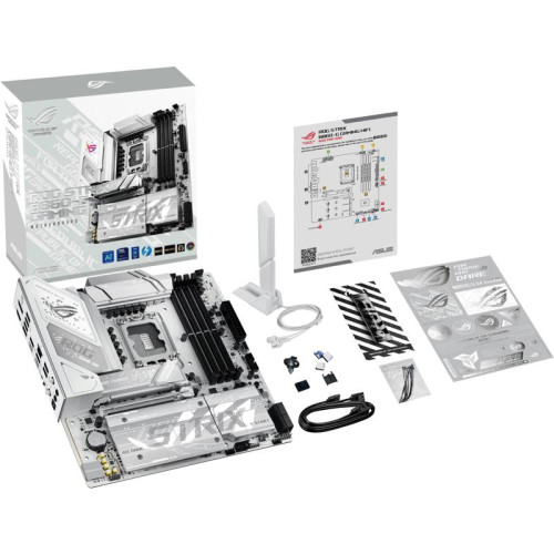 Материнская плата Asus ROG STRIX B860-G GAMING WIFI Soc-1851 Intel B860 4xDDR5 mATX AC`97 8ch(7.1) 2.5Gg RAID+HDMI+DP