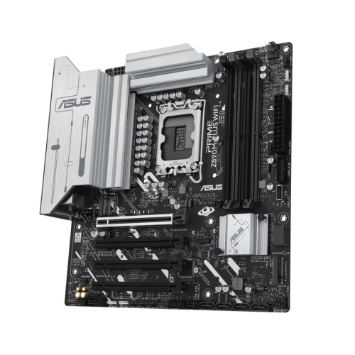 Материнская плата Asus PRIME Z890M-PLUS WIFI Soc-1851 Intel Z890 4xDDR5 mATX AC`97 8ch(7.1) 2.5Gg RAID+HDMI+DP