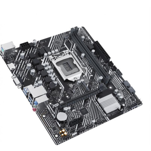 Материнская плата ASUS PRIME H510M-K R2.0 Soc-1200 Intel H470 2xDDR4 mATX AC`97 8ch(7.1) GbLAN+VGA+HDMI [PRIME H510M-K R2.0]